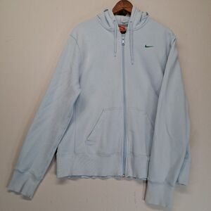 Nike The Athletic Dept Youth Zip Up Jacket Blue XL Fits Like Adult S/M VTG Y2K